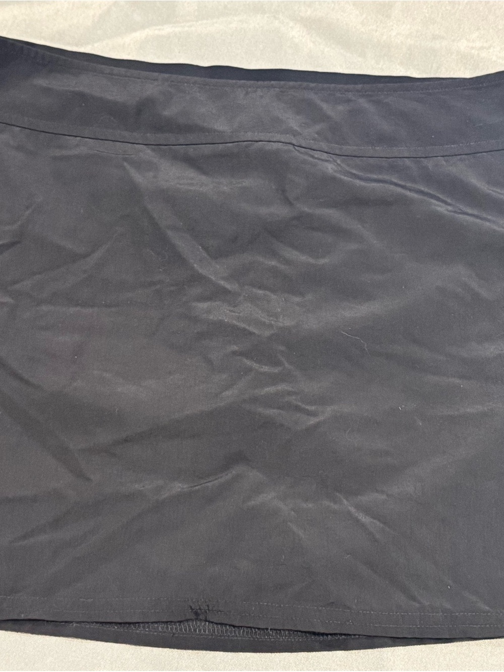 Lands' End Black Knit Skirt